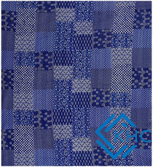 Indian Handmade Blue Indigo Vintage Kantha Quilt