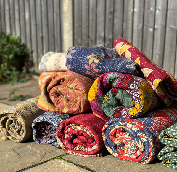 Vintage Kantha Quilts