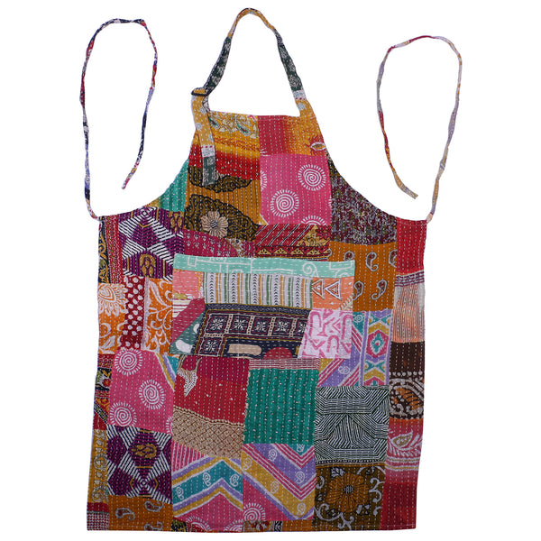 Vintage Kantha Quilt Apron