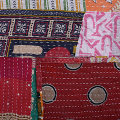 Vintage Kantha Quilt Apron