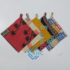 Mix Assorted Handmade Vintage kantha Cotton Pot Holders